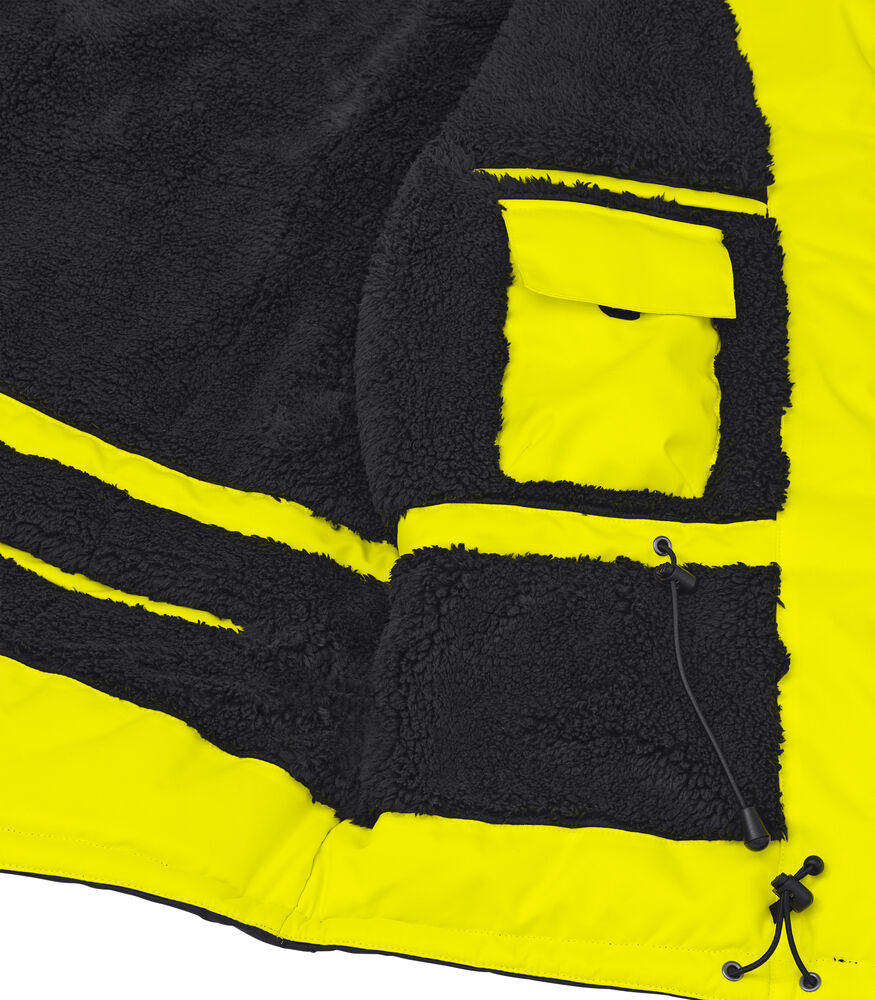 ProJob Fodrad Funktionsjacka Gul/Svart 6425
