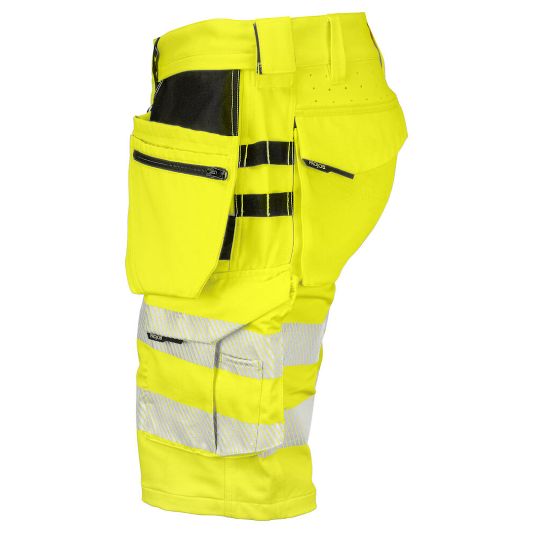 ProJob Varselshorts 6575 Gul/Svart