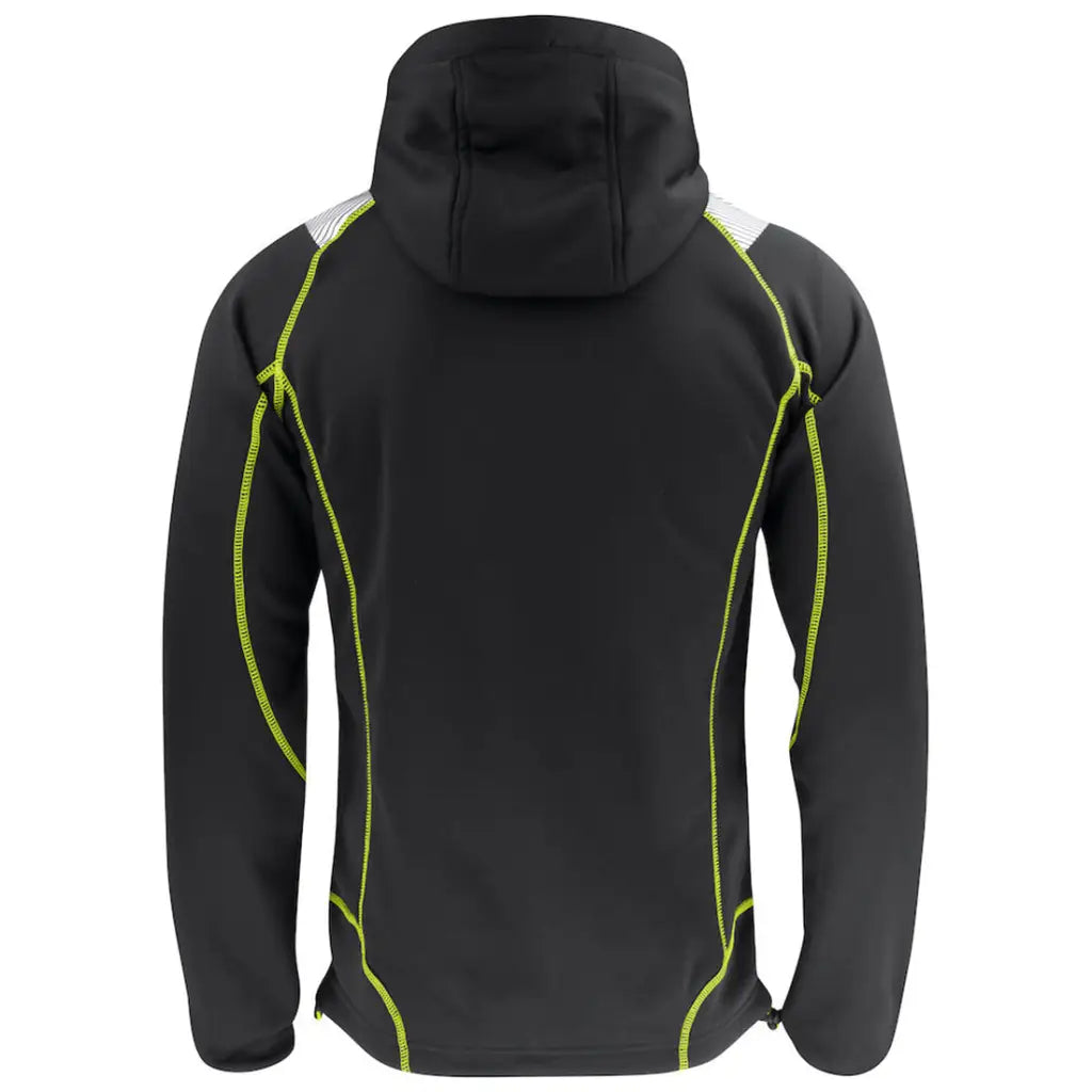 Jobman Workwear Huvtröja Vision Svart/Gul 5150