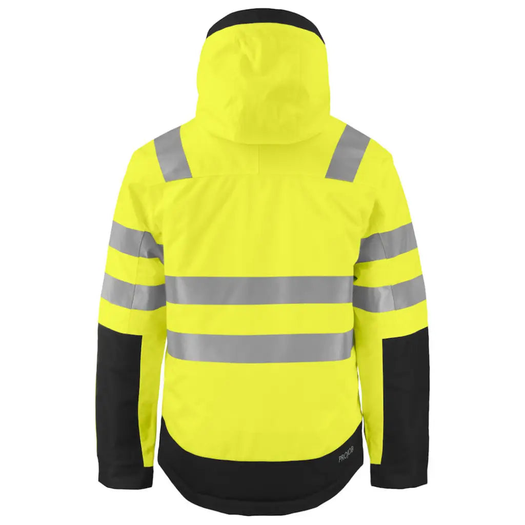 ProJob Fodrad Funktionsjacka Gul/Svart 6422