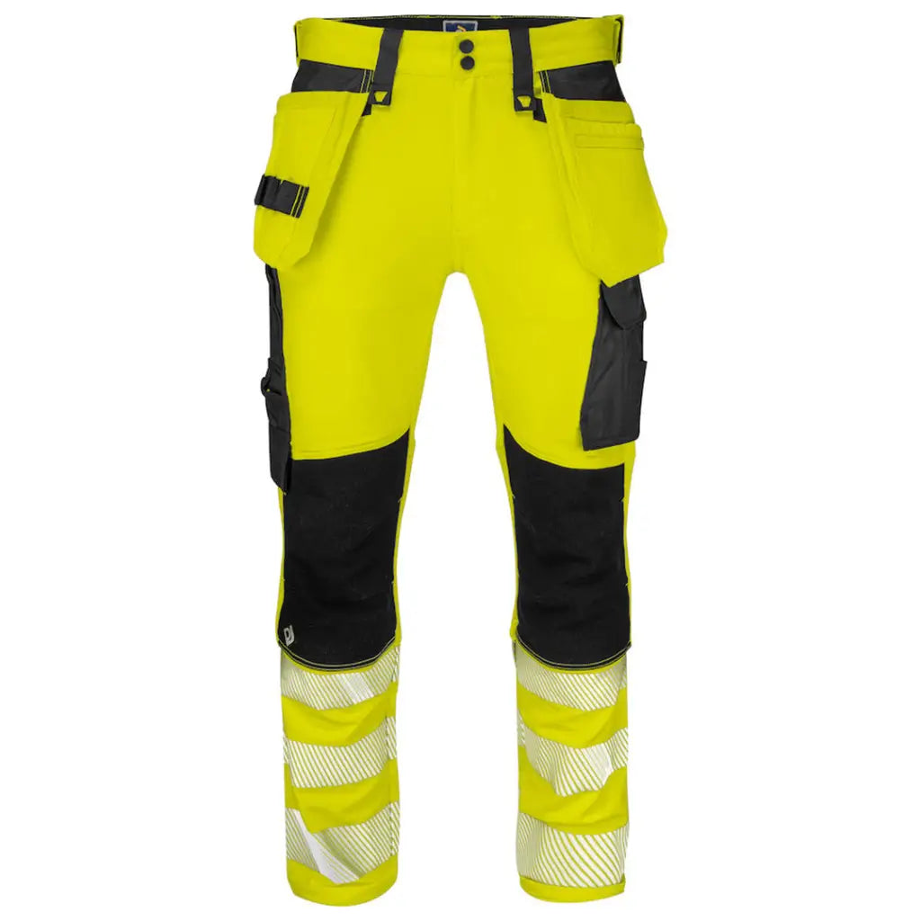 ProJob Hantverksbyxa Stretch Varsel Klass 2 6571
