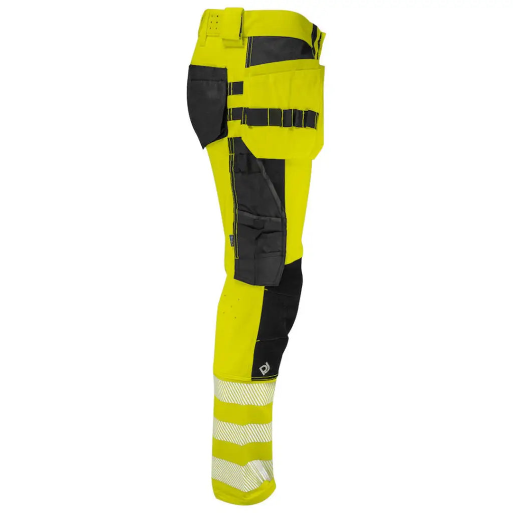 ProJob Hantverksbyxa Stretch Varsel Klass 2 6571