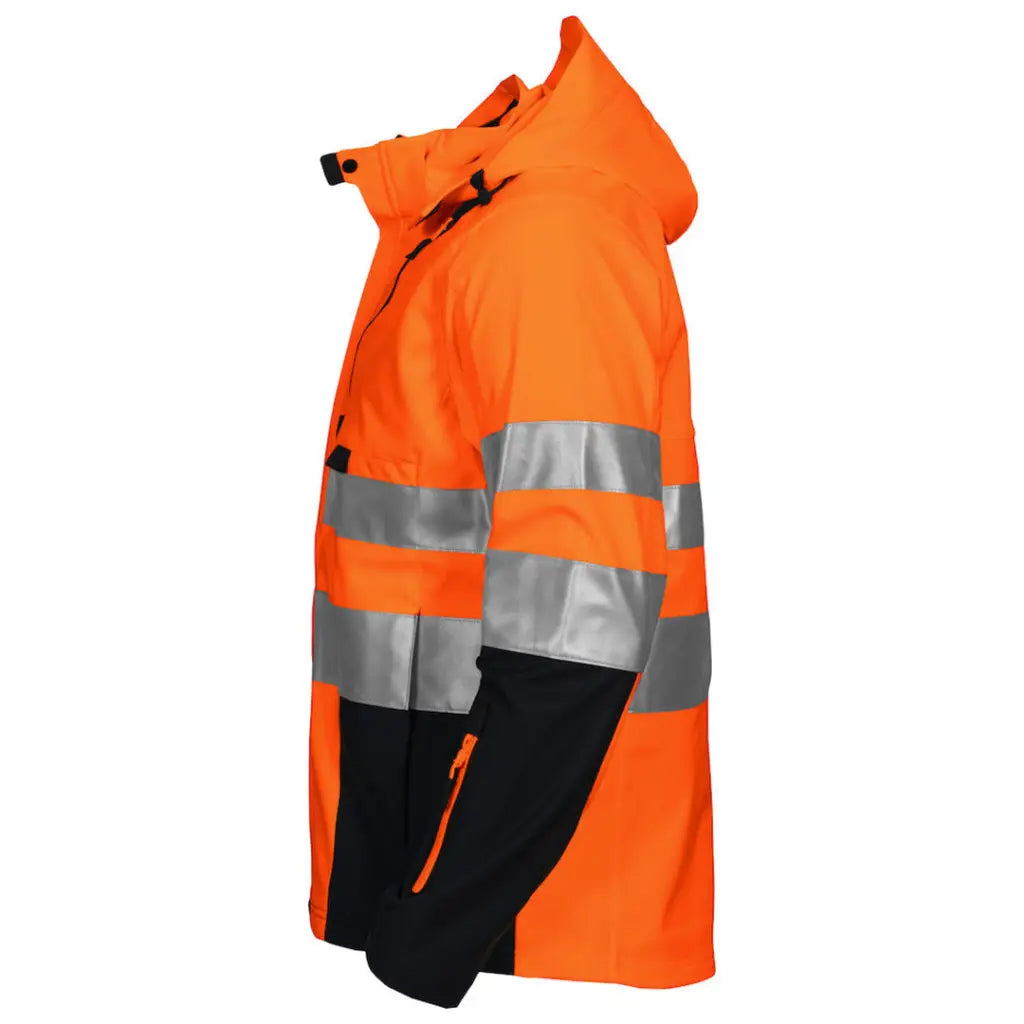 ProJob Softshelljacka Orange/Svart 6419
