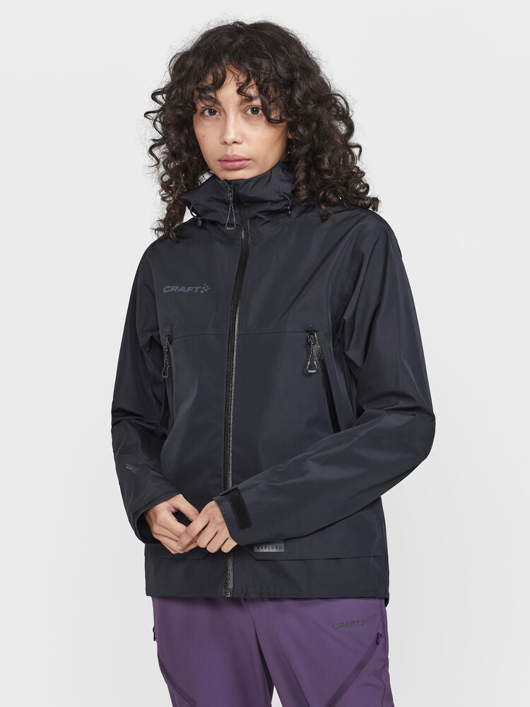 Craft ADV Explore Shell Jacket W Svart